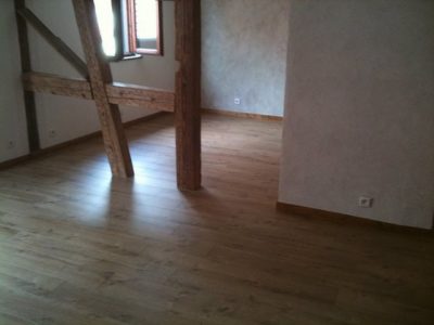 Pose parquet stratifié RB Sols